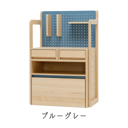 シギヤマ家具 マルチラック W66 シギヤマ家具 クッキア  無垢材 国産ひのき ランドセルラック デスクサイド