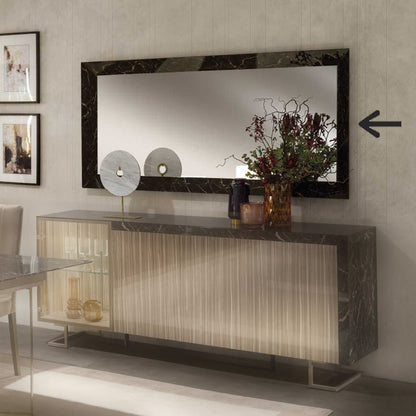 壁掛けミラー 鏡 187cm Arredoclassic アレドクラシック ADORA Luce Dark ルーチェダーク 高級家具 イタリア製