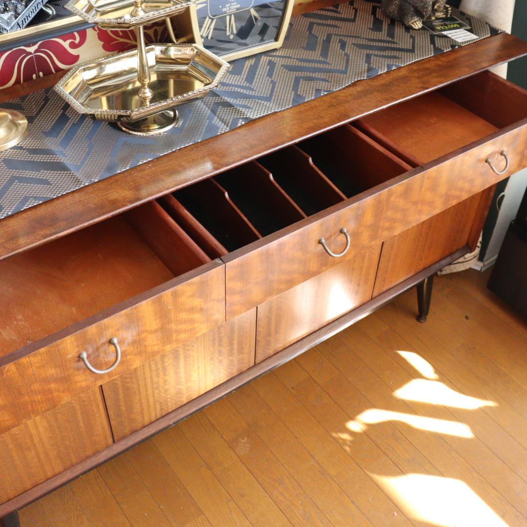 ローキャビネット ジープラン G-PLAN Tola&Black ヴィンテージ サイド