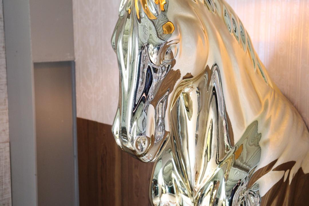 フロアスタンド ホースライト ゴールド 1灯 ランプ 照明