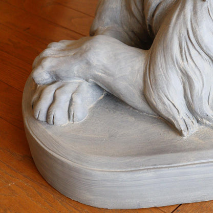 ライオンの置物 ガーデンオブジェ  風水 縁起物 オーナメント