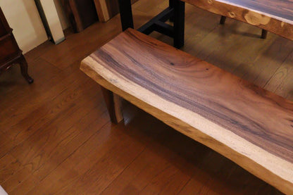 モンキーポッド 150cm ロングベンチ 一枚板 無垢材