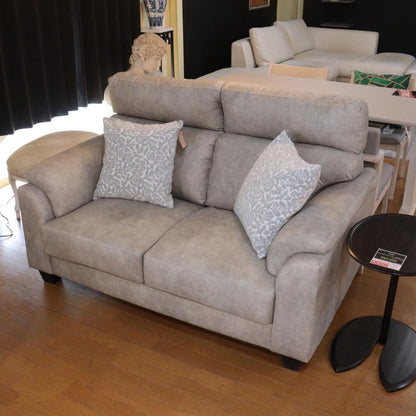 エレガントソファ 2Pソファ 2人掛け 2Pソファ ストーングレー アンティーク ヨーロピアン 完成品