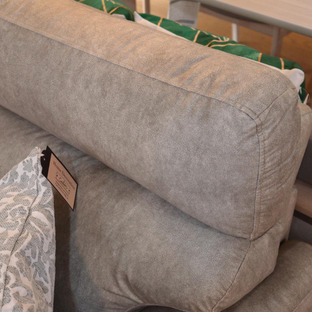 エレガントソファ 2Pソファ 2人掛け 2Pソファ ストーングレー アンティーク ヨーロピアン 完成品