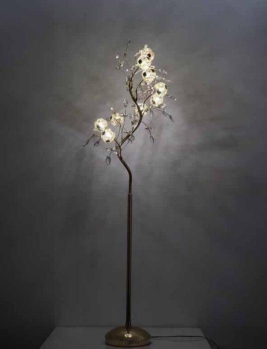 フロアスタンド サークルゴールド 9灯 フロアランプ