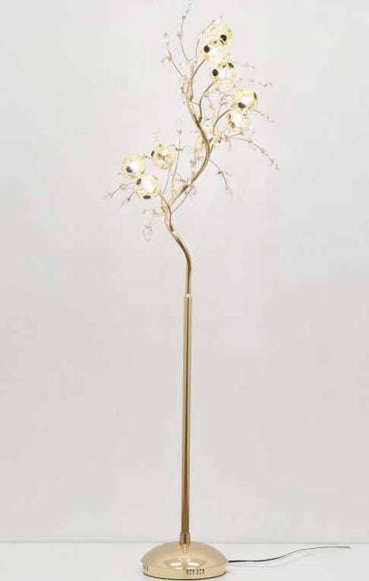 フロアスタンド サークルゴールド 9灯 フロアランプ