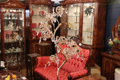 フロアスタンド サークルゴールド 9灯 フロアランプ