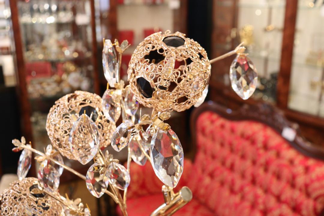 フロアスタンド サークルゴールド 9灯 フロアランプ