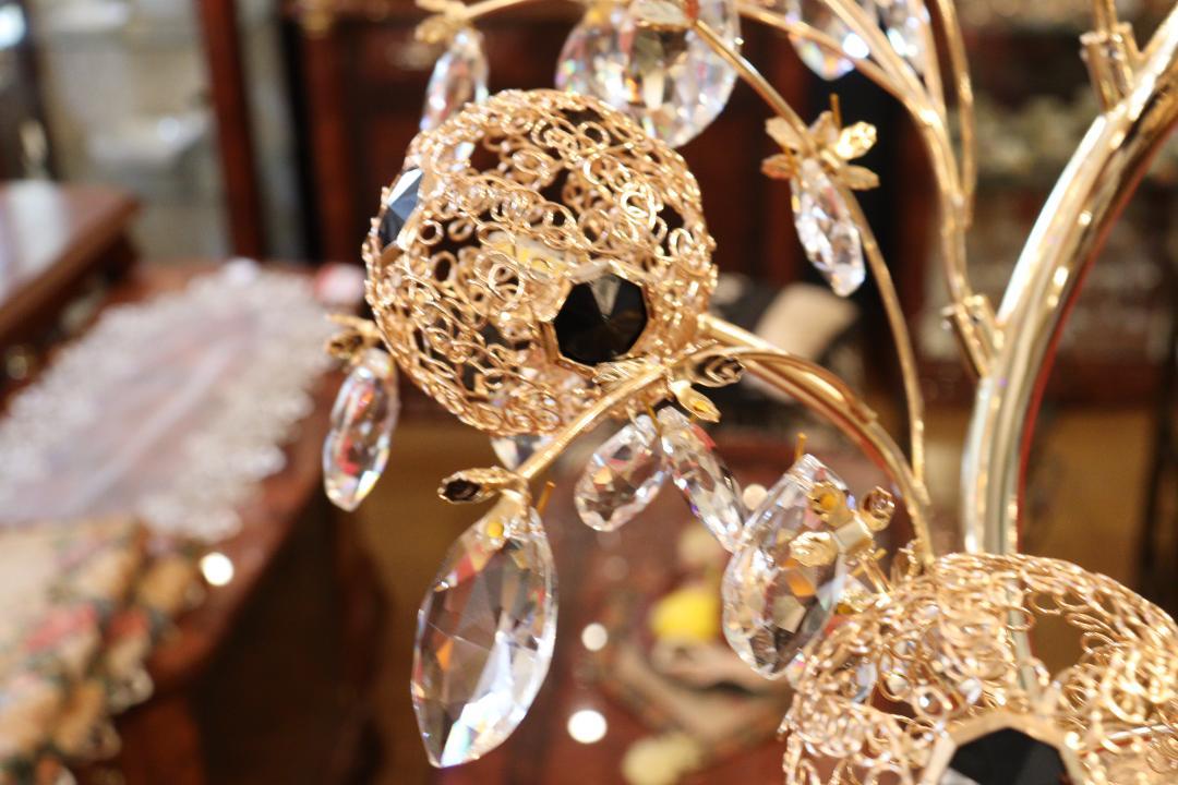 フロアスタンド サークルゴールド 9灯 フロアランプ