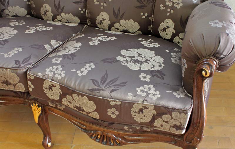 イタリア 2人掛け ソファ パープル シノワズリ 2Pソファ Monteal/2P