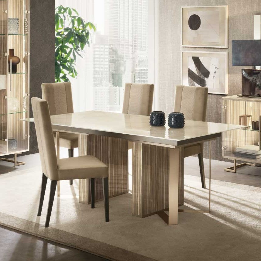 ダイニングテーブル 固定式 200cm Arredoclassic アレドクラシック ADORA Luce Light ルーチェライト 高級家具 イタリア製