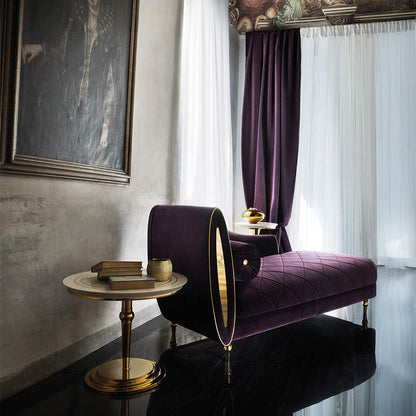 ランプテーブル Φ50cm ADORA SIPARIO シパリオ 高級家具 イタリア製