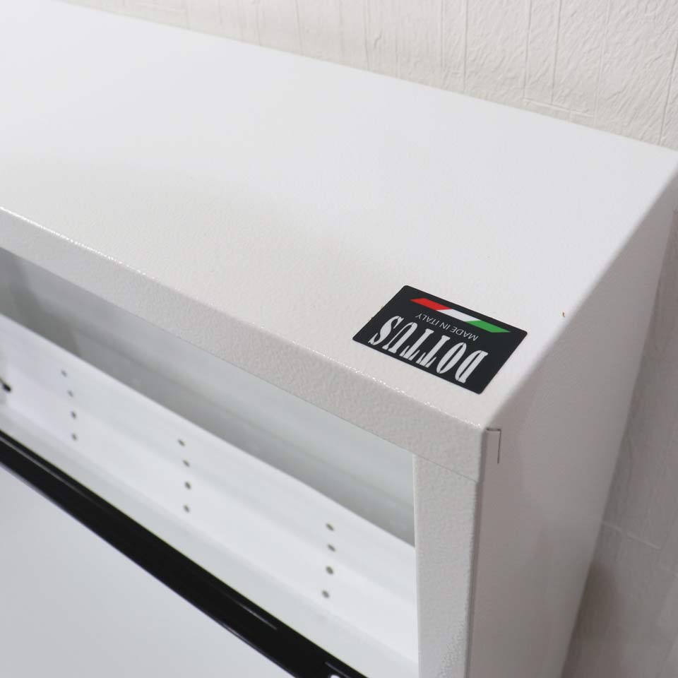 シューズボックス スリム 4段 ホワイト アイアン DOTTUS イタリア